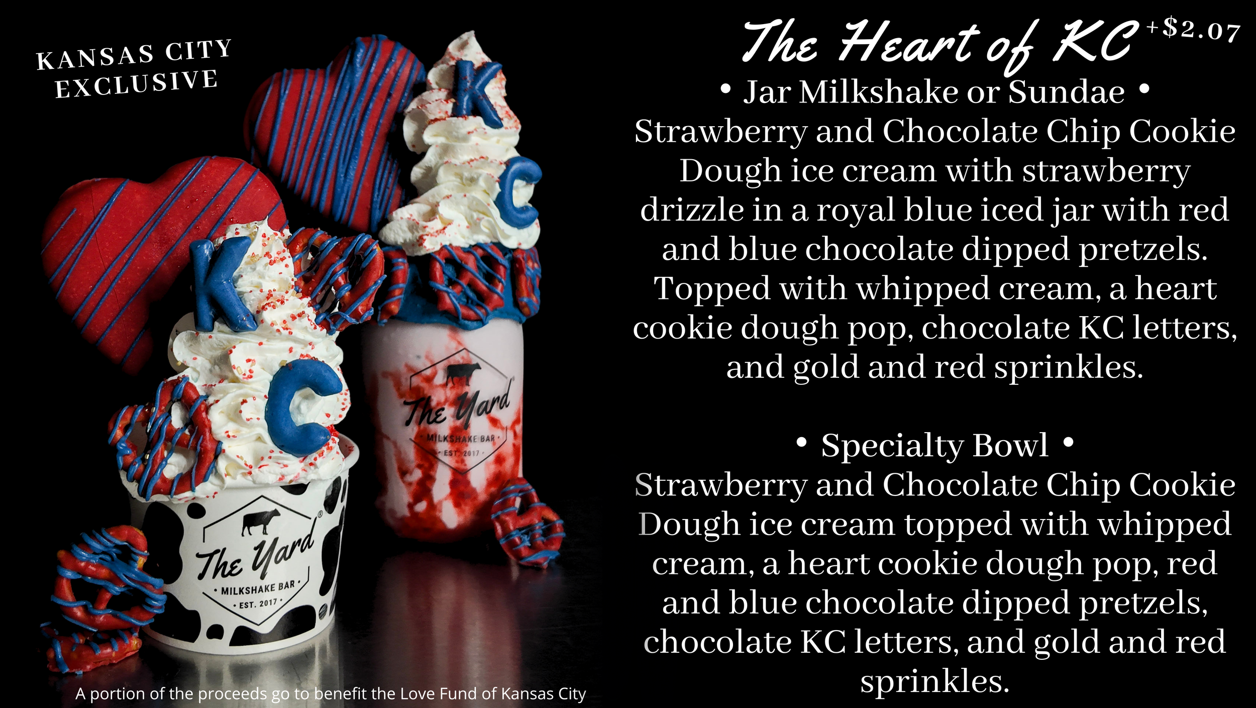 Kansas City, Missouri Menu Ads — The Yard Milkshake Bar - As seen